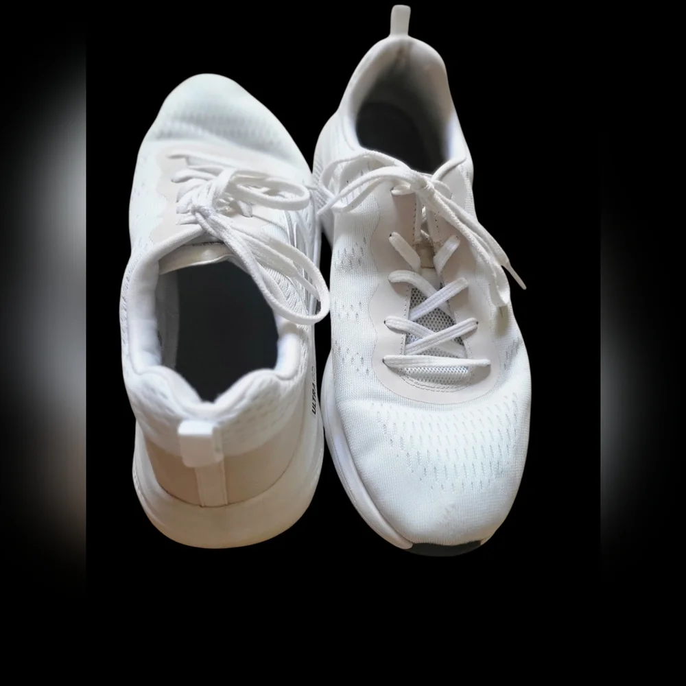 Skechers GORun Elevate Women's White Lace-Up Running Athletic Sneakers, Sz 10 - Picture 4 of 8